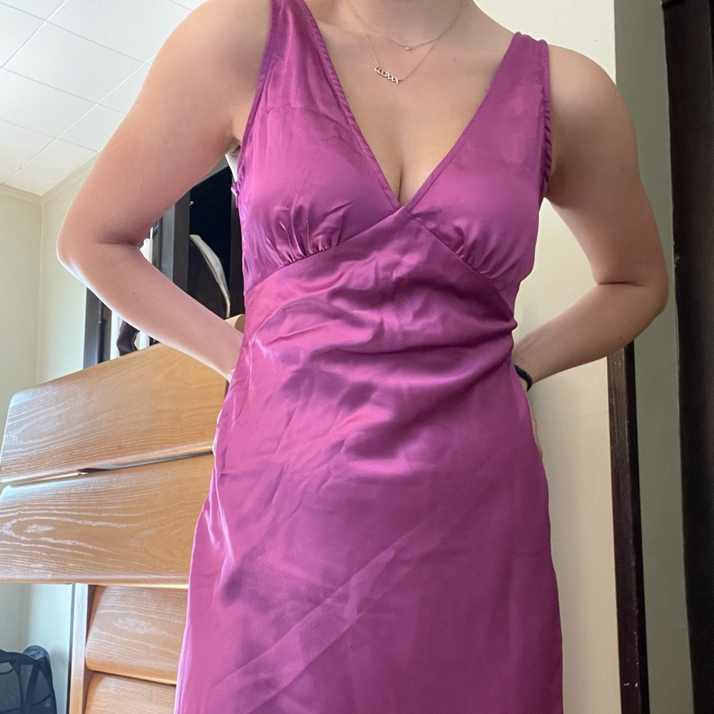 Princess Polly Nellie Mini Dress Magenta - size 6